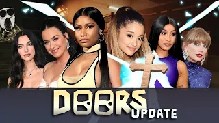 Celebrities Play DOORS UPDATE! (Roblox)