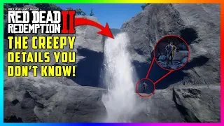 There Is A DARK/CREEPY Secret Hidden Behind This Waterfall You Don't Know In Red Dead Redemption 2!