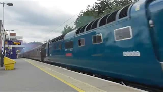 55009 storms through stevenage working 1Z42 london kings cross to edinburgh 16/06/18