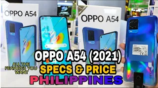 OPPO A54 (2021) | SPECS AND PRICE PHILIPPINES