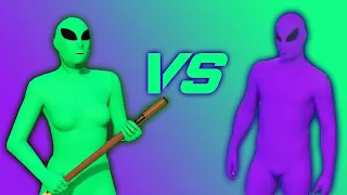 Gta5 Green vs Purple TIK TOK Compilation🟣👽🟢