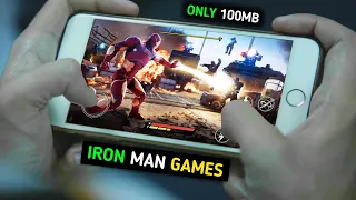 Top 5 Iron Man Offline Games For Android 2022 [OFFLINE/ONLINE] | HIGH GRAPHICS IRON MAN GAMES 2022