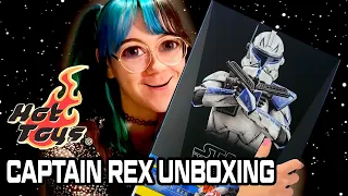 Unboxing Star Wars Captain Rex 1/6th Scale Figure by Hot Toys