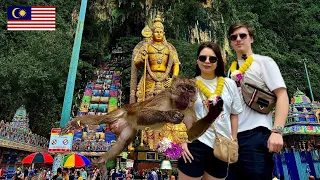 Am fost atacati de maimute la  Batu Caves in Kuala Lumpur, Malaezia 🥰🥰