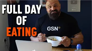 What I Eat Before a Strongman Competition | Full Day of Eating