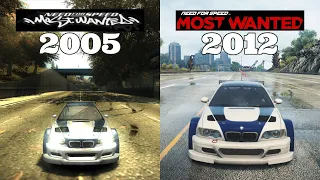 Need For Speed: Most Wanted 2005 vs Most Wanted 2012