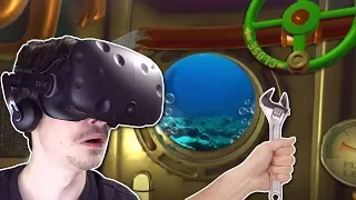 SUNKEN SUBMARINE SURVIVAL? - I Expect You To Die VR Gameplay - Secret Agent VR spy game