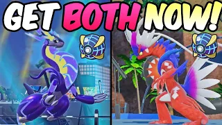 Get Koraidon & Miraidon with Beast Balls NOW in Pokemon Scarlet Violet