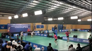 Open MD Finals | Morada/Bernardo VS Padiz/Villabrille | Philippine Badminton Open2023