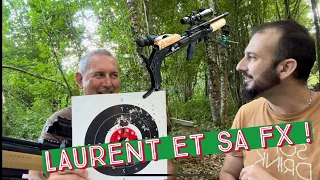 LAURENT ET SA FX AIRGUN Maverick calibre 5.5mm , Je la teste ! Une belle séance à 100 metres !