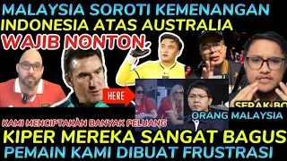 WOW!! MALAYSIA SOROTI KEMENANGAN INDONESIA ATAS AUSTRALIA, PELATIH AUSTRALIA PUJI ERNANDO ARI