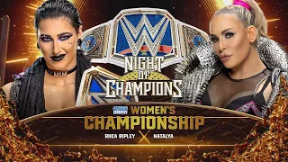 Rhea Ripley Vs. Natalya | Smackdown Women’s Championship | Night Of Champions