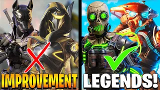 10 BEST BEGINNER Legends in Apex Legends! (Improvement)