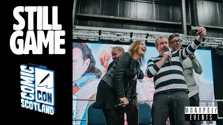 Still Game (Winston, ISA, Navid & Boabby) Cast | Live Q&A Comic-Con Scotland 2022