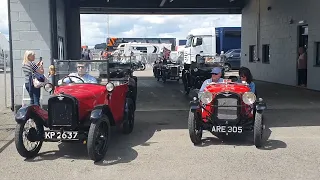 Austin 7 Driver's Parade at the British Grand Prix 2022