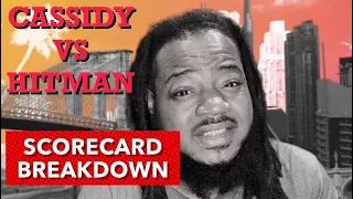 CASSIDY VS HITMAN HOLLA EPIC RAP BATTLE - RBE - SCORECARD BREAKDOWN