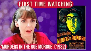 'Murders In The Rue Morgue' (1932) FIRST TIME WATCHING Reaction & Commentary