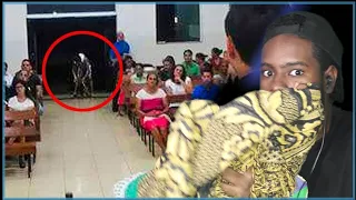 MYSTERIOUS THINGS CAUGHT ON CAMERA IN CHURCH jinxsakai reaction