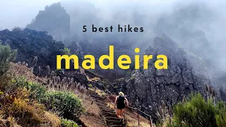 5 Best Hikes in Madeira Portugal 🇵🇹 Hiking Road Trip
