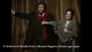 Mirella Freni e L. Pavarotti - Bohème Kleiber I- Omaggio a Mirella Freni di M. Magiera e V. Escobar