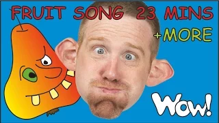 Fruit Song for Kids + MORE Songs Compilation for Kids from Steve and Maggie | English for Children