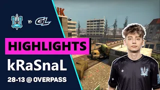 🔥 kRaSnaL HIGHLIGHTS (28/13) Monte vs GamerLegion (overpass) @ IEM Cologne 2023 / CSGO POV