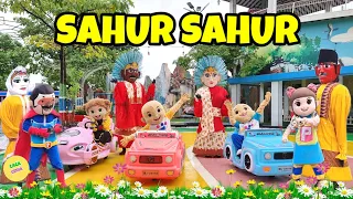 ONDEL ONDEL JOGET SAHUR SAHUR| BARONGSAI DAN BADUT JOGET LAGU SAHUR SAHUR REMIX