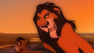 Kovu's first lesson with Scar || Lion King Crossover
