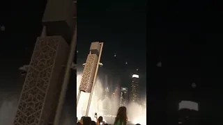 Dancing Fountain Burj Khalifa in Dubai UAE