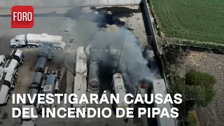 Pipa con combustible se incendia en Tlahuelilpan, Hidalgo - Expreso de la Mañana