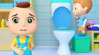 Toilet Song | Baby Goes to Potty | Nursery Rhymes and Children Songs