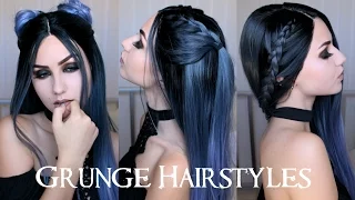 How to: GRUNGE | 3 Easy Glam Grunge Hairstyles | Uniwigs.com | Stella