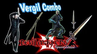 Semua Combo Vergil Devil May Cry 3 Gameplay PS2