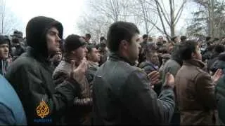 Crimean Tatars clash with pro-Russian groups