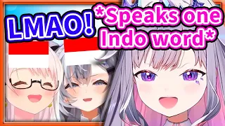 Biboo Made Iofi and Zeta Laugh with One Indonesian Word 【Hololive】