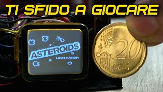 Asteroids su Arduino Uno con schermo CRT - MicroArcade con doppio Arduino - Prima Parte