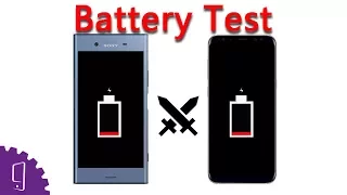 Sony Xperia XZ1 vs Samsung Galaxy S8+ Battery Comparison | Charging Speed | Battery Drain Test