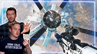 Space Experts REACT to Call of Duty: Ghosts - Space Scene | Experts React