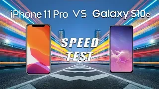 iPhone 11 Pro vs Samsung Galaxy S10e: SPEED TEST