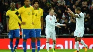 England vs Brazil 2-1 Highlights International Friendly [Brasil 2014] 06/02/13