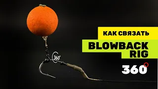 КАРПОВЫЙ МОНТАЖ который РЕАЛЬНО НЕ ПУТАЕТСЯ! Оснастка BLOWBACK RIG 360!