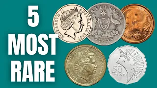Top 5 Most Rare and Valuable Australian Coins in Circulation