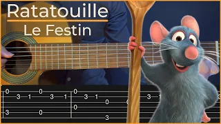 Ratatouille - Le Festin (Simple Guitar Tab)