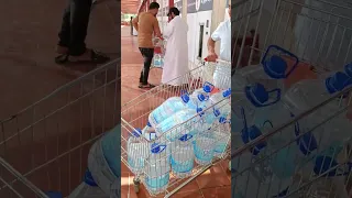 A trip to the zam zam factory in Makkah.