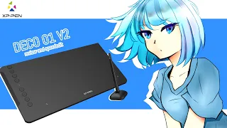 XP-Pen | Deco 01 v2 | Review & SpeedEdit | Naokizero_