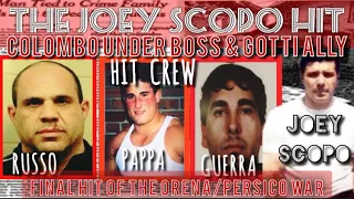 The Murder Of Joey Scopo (Gotti Ally) | Sprayed With Mac 10 During Mob War By Insane Crew Of Killers