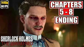 Sherlock Holmes The Awakened Gameplay Walkthrough [Full Game Ending PC - Chapters 5 6 7 8] No Commen