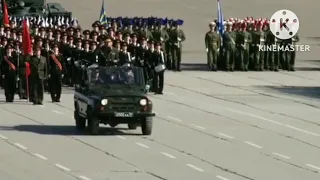 Russia Anthem | Victory Day Parade Rehearsal 2013