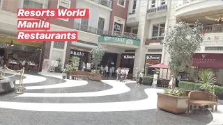 Exploring Resorts World Manila Restaurants