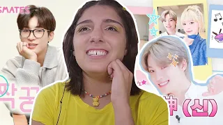 SUSPICIOUS CLASSMATES (FT. SEVENTEEN) & Dino on EunchaeStarDiary | REACTION